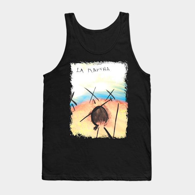 Don Quixote Tank Top by 3ric-